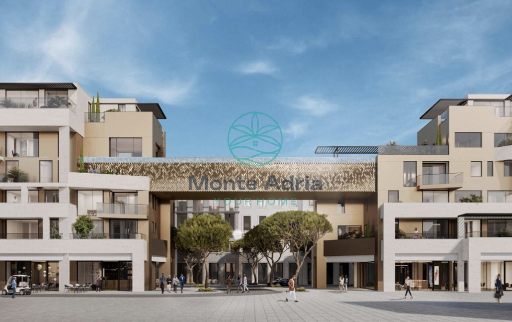 Prodaja poslovnih prostora povrsine od 50m2 do 153m2 u luksuznom komplexu pored Porto Montenegra, blizina Tivta